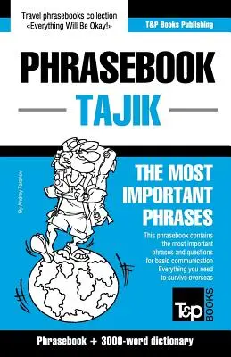 Gua de Conversacin Ingls-Tayiko y vocabulario temtico de 3000 palabras - English-Tajik phrasebook and 3000-word topical vocabulary