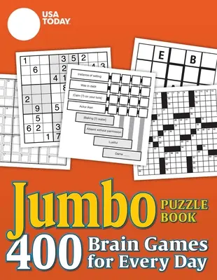 USA Today Jumbo Puzzle Book, 8: 400 juegos de ingenio para cada día - USA Today Jumbo Puzzle Book, 8: 400 Brain Games for Every Day