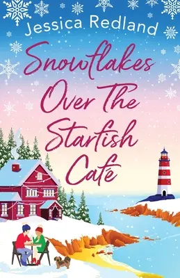 Copos de nieve en The Starfish Caf - Snowflakes Over The Starfish Caf