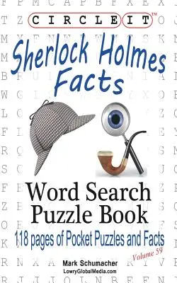 Encierra en un círculo, Sherlock Holmes, Sopa de letras, Puzzle Book - Circle It, Sherlock Holmes Facts, Word Search, Puzzle Book