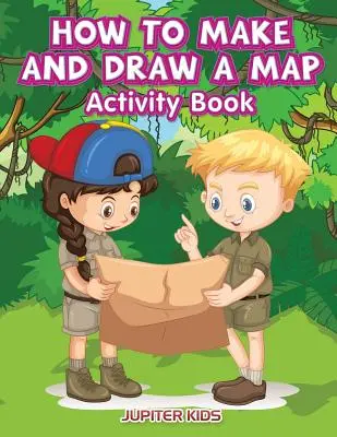 Cómo hacer y dibujar un mapa Libro de actividades - How to Make and Draw a Map Activity Book