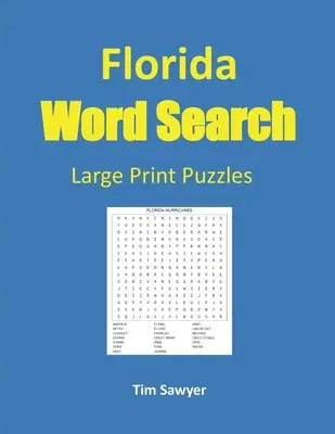 Sopa de letras Florida: Sopas de letras grandes - Florida Word Search: Large Print Puzzles