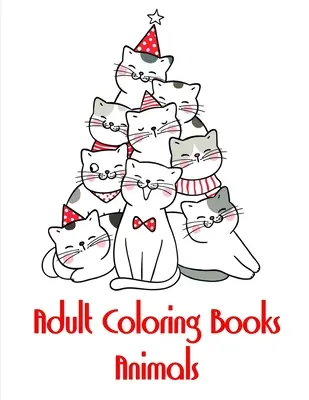 Adultos para colorear Libros Animales: páginas para colorear para adultos relajación con imágenes divertidas para aliviar el estrés - Adult Coloring Books Animals: coloring pages for adults relaxation with funny images to Relief Stress