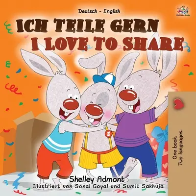 I Love to Share (Libro bilingüe alemán-inglés para niños) - I Love to Share (German English Bilingual Book for Kids)