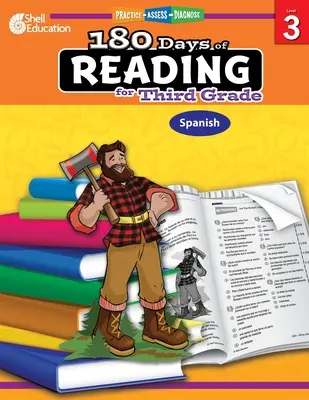 180 días de lectura para tercer grado (español): Practicar, evaluar, diagnosticar - 180 Days of Reading for Third Grade (Spanish): Practice, Assess, Diagnose