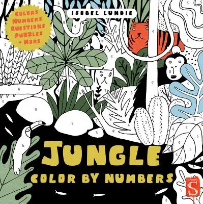 Colorea la selva - Jungle Color by Numbers