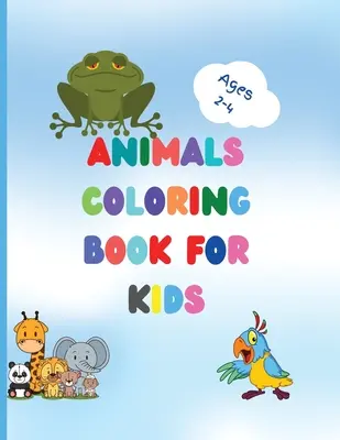 Libro de actividades para niños - Animals coloring book for kids