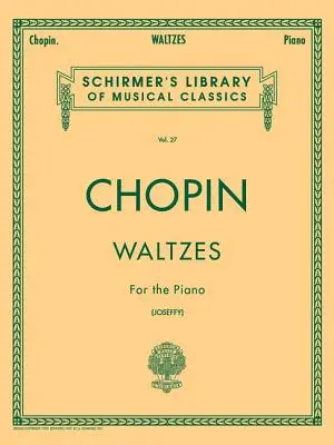 Valses: Biblioteca Schirmer de Clásicos Volumen 27 Piano Solo - Valses: Schirmer Library of Classics Volume 27 Piano Solo