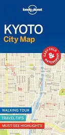 Lonely Planet Kioto Mapa de la ciudad 1 - Lonely Planet Kyoto City Map 1