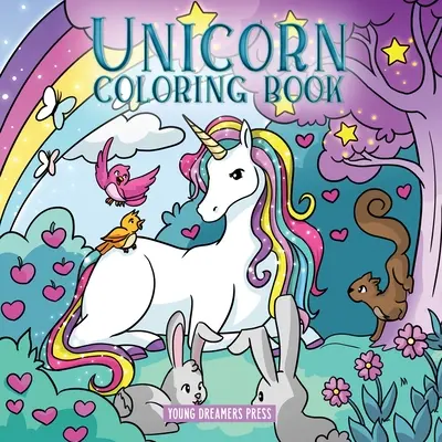 Libro para colorear de unicornios: Para niños de 4 a 8 años - Unicorn Coloring Book: For Kids Ages 4-8