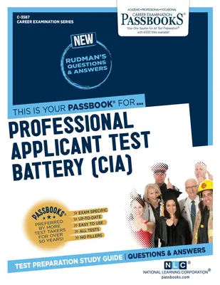 Batería de Pruebas para Aspirantes Profesionales (Cia), 3587 - Professional Applicant Test Battery (Cia), 3587