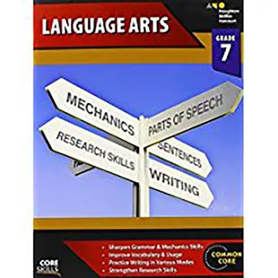 Cuaderno de ejercicios de Lengua y Literatura Básicas 7º curso - Core Skills Language Arts Workbook Grade 7