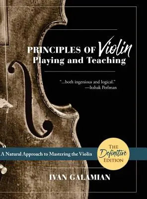 Principios de interpretación y enseñanza del violín (Dover Books on Music) - Principles of Violin Playing and Teaching (Dover Books on Music)