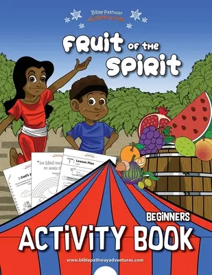 Libro de actividades de los frutos del Espíritu para principiantes - Fruit of the Spirit Activity Book for Beginners