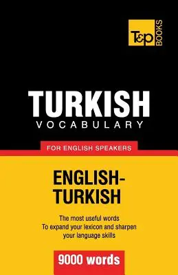 Vocabulario en turco para anglófonos - 9000 palabras - Turkish vocabulary for English speakers - 9000 words