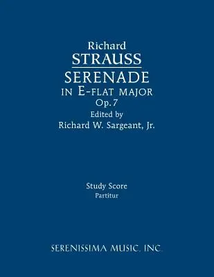 Serenata en mi bemol mayor, Op.7: Partitura de estudio - Serenade in E-flat major, Op.7: Study score