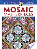 Creative Haven Mosaico Obras Maestras Libro para colorear - Creative Haven Mosaic Masterpieces Coloring Book