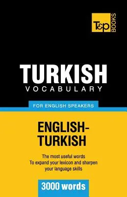 Vocabulario en turco para anglófonos - 3000 palabras - Turkish Vocabulary for English Speakers - 3000 words