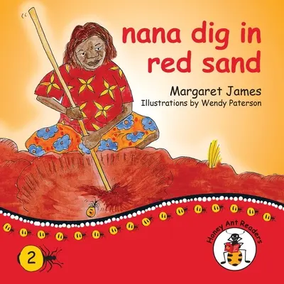 nana cava en la arena roja - nana dig in red sand