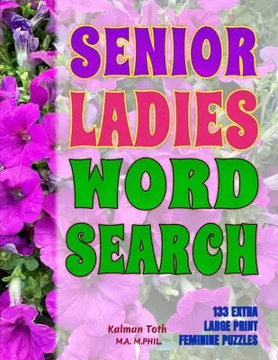 Sopa de letras para señoras mayores - Senior Ladies Word Search