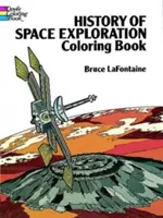 Historia de la exploración espacial Libro para colorear - History of Space Exploration Coloring Book