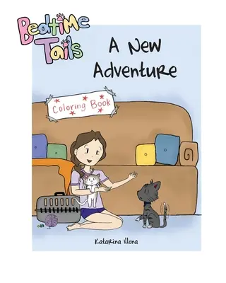 Colas para dormir: Una nueva aventura para colorear - Bedtime Tails: A New Adventure Coloring Book