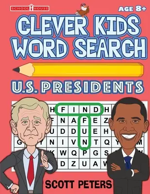 Sopa de letras para niños: Presidentes de EE.UU. - Clever Kids Word Search: US Presidents