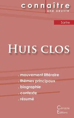 Huis clos de Jean-Paul Sartre (análisis literario completo y resumen) - Fiche de lecture Huis clos de Jean-Paul Sartre (Analyse littraire de rfrence et rsum complet)