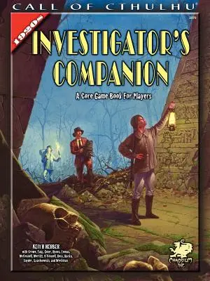 Compañero del investigador de los años 20 - 1920s Investigator Companion