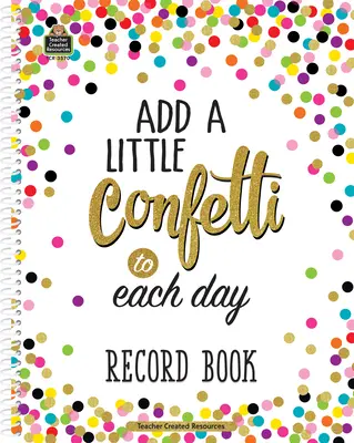 Libro de registro de confeti - Confetti Record Book