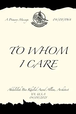 To Whom I Care