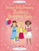 Pegatinas Vestir a Dolly Fiestas y Compras - Sticker Dolly Dressing Parties & Shopping