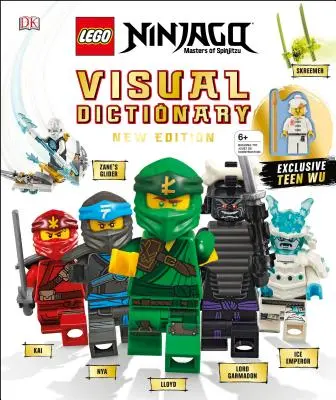 Diccionario Visual Lego Ninjago, Nueva Edición: Con la minifigura exclusiva Teen Wu [Con juguete]. - Lego Ninjago Visual Dictionary, New Edition: With Exclusive Teen Wu Minifigure [With Toy]