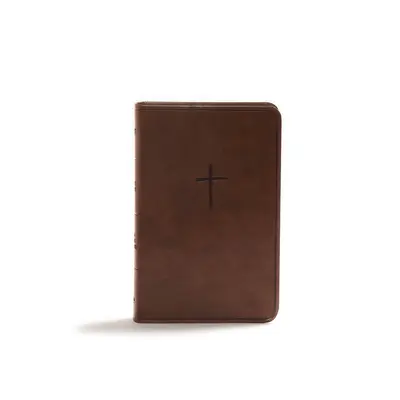 Biblia Compacta RVR, Tacto cuero marrón, Edición limitada - KJV Compact Bible, Brown Leathertouch, Value Edition