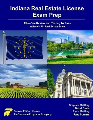 Preparación para el Examen de Licencia de Bienes Raíces de Indiana: Repaso y pruebas todo en uno para aprobar el examen PSI de bienes raíces de Indiana - Indiana Real Estate License Exam Prep: All-in-One Review and Testing to Pass Indiana's PSI Real Estate Exam