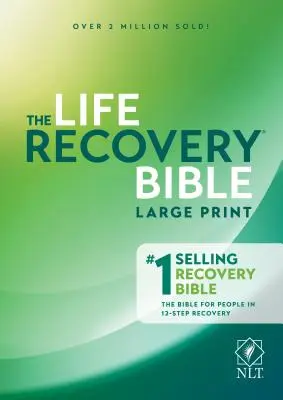 Biblia Recuperación de la Vida NLT, Letra Grande - Life Recovery Bible NLT, Large Print