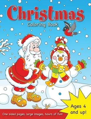 ¡Libro para colorear de Navidad para niños de 4 a 8 años! - Christmas Coloring Book for Kids Ages 4-8!