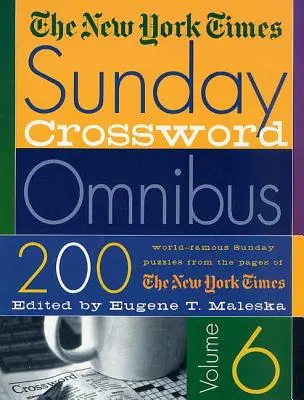 The New York Times Sunday Crossword Omnibus (en inglés) - The New York Times Sunday Crossword Omnibus
