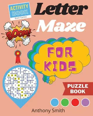 ¡NUEVO! Laberinto de letras para niños ¡Encuentra la letra del alfabeto que lleva al final del laberinto! Libro de actividades para niños - NEW!! Letter Maze For Kids Find the Alphabet Letter That lead to the End of the Maze! Activity Book For Kids & Toddlers