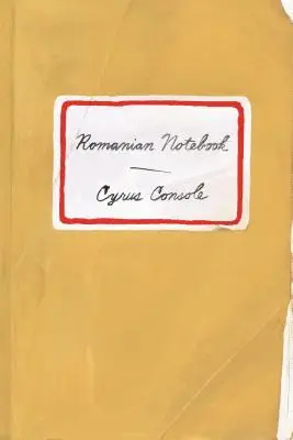 Cuaderno rumano - Romanian Notebook