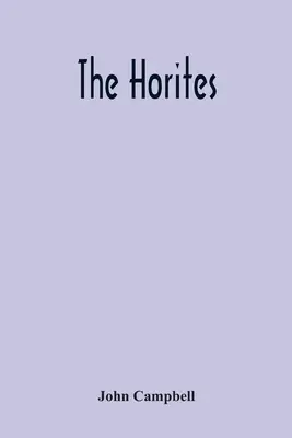 Los Horitas - The Horites