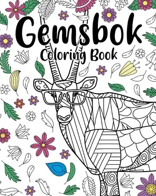Gemsbok Libro para colorear - Gemsbok Coloring Book