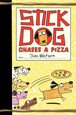 Perro palo persigue una pizza - Stick Dog Chases a Pizza