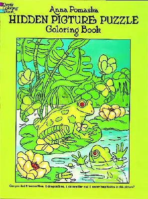 Libro para colorear Puzzle de imágenes ocultas - Hidden Picture Puzzle Coloring Book