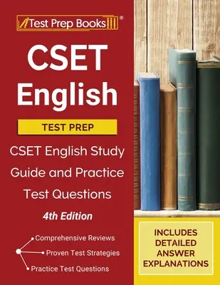 Preparación para el examen CSET English: CSET English Study Guide and Practice Exam Questions [4th Edition] (en inglés) - CSET English Test Prep: CSET English Study Guide and Practice Exam Questions [4th Edition]