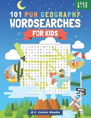 101 divertidas sopas de letras de geografía para niños: Una sopa de letras divertida y educativa para niños de 8 a 12 años. - 101 Fun Geography Wordsearches For Kids: A Fun And Educational Word Search Puzzle Books For Kids Aged 8-12