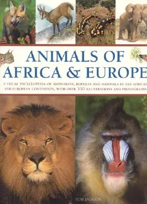 Animales de África y Europa: Enciclopedia visual de anfibios, reptiles y mamíferos de Asia y Australasia, con más de 350 ilustraciones. - Animals of Africa and Europe: A Visual Encyclopedia of Amphibians, Reptiles and Mammals in the Asian and Australasian Continents, with Over 350 Illu