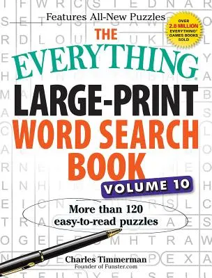 The Everything Large-Print Word Search Book, Volume 10: Más de 120 rompecabezas fáciles de leer - The Everything Large-Print Word Search Book, Volume 10: More Than 120 Easy-To-Read Puzzles