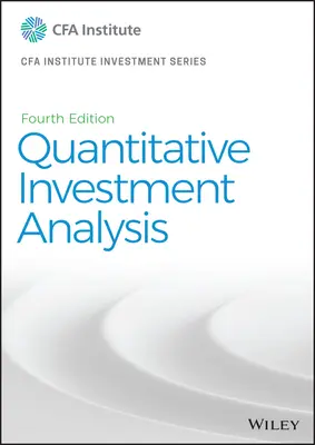 Análisis Cuantitativo de Inversiones - Quantitative Investment Analysis