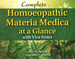 Materia Médica Homeopática Completa de un Vistazo - con Notas Viva - Complete Homoeopathic Materia Medica at a Glance - with Viva Notes